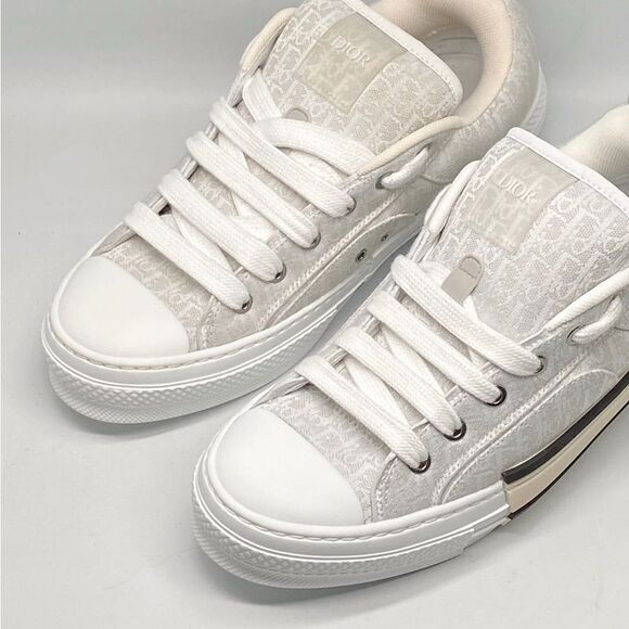 Dior Homme B23 Skater 'Dior Oblique - Cream' Sneakers size 40/us size 7 - Picture 2 of 14